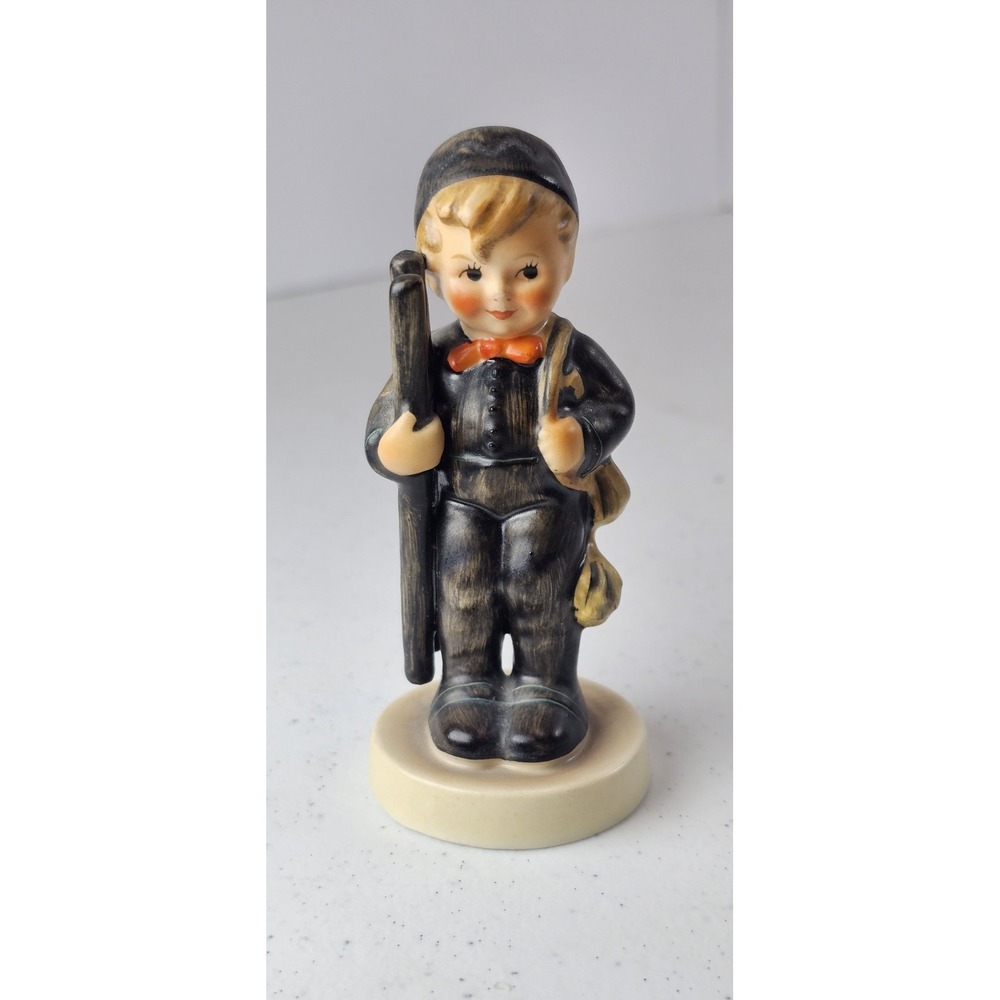 Goebel Hummel Chimney Sweep Figurine #12 2/0 Boy Ladder TMK 3 W. Germany 4" Tall